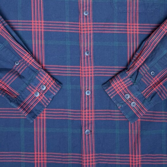 EUC Men's TOMMY HILFIGER Custom Fit Tartan Plaid Button-Down | Size L‎ - Picture 3 of 11